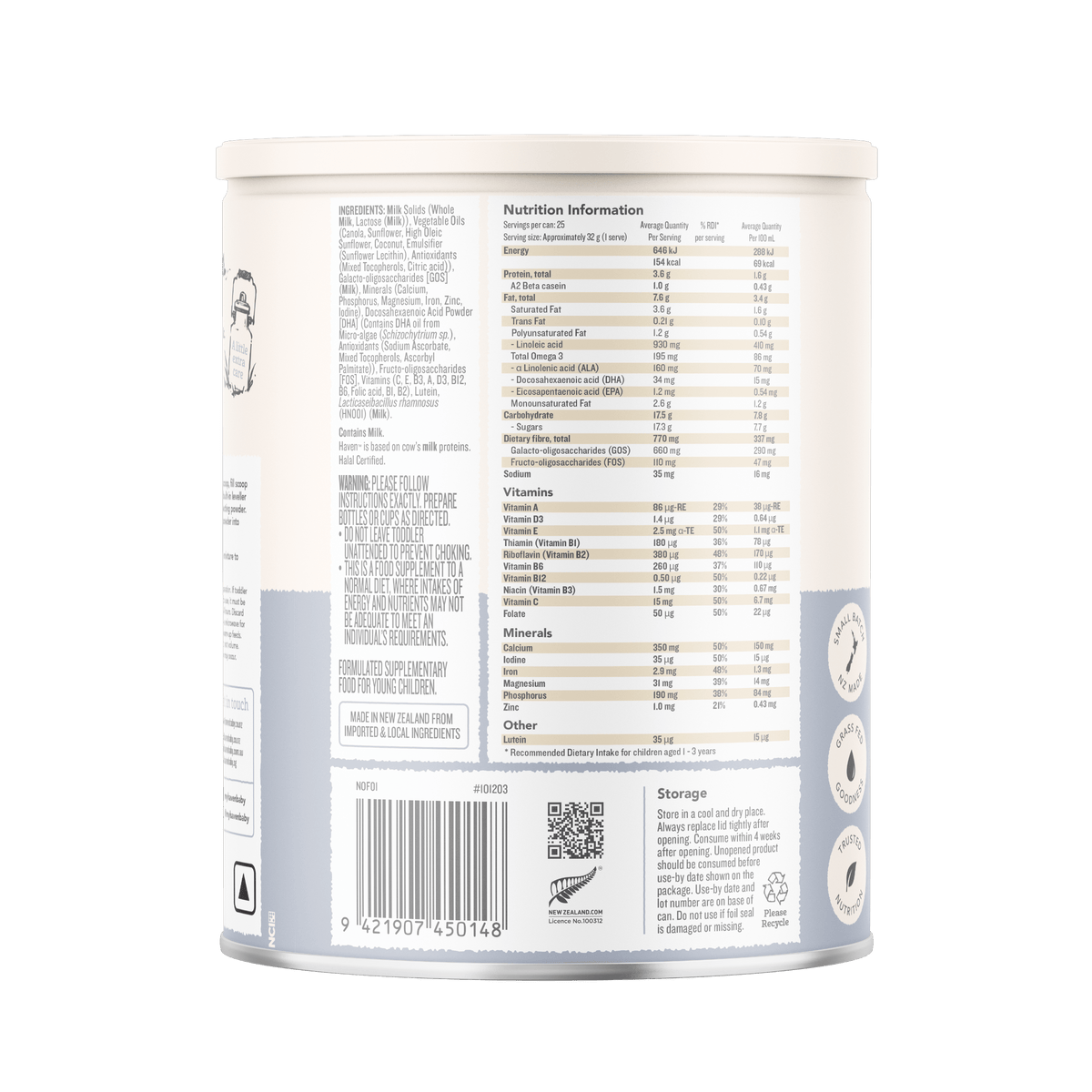 Etapa 3 - Alimento Lácteo de Crecimiento a base de Leche de Vaca A2/A2