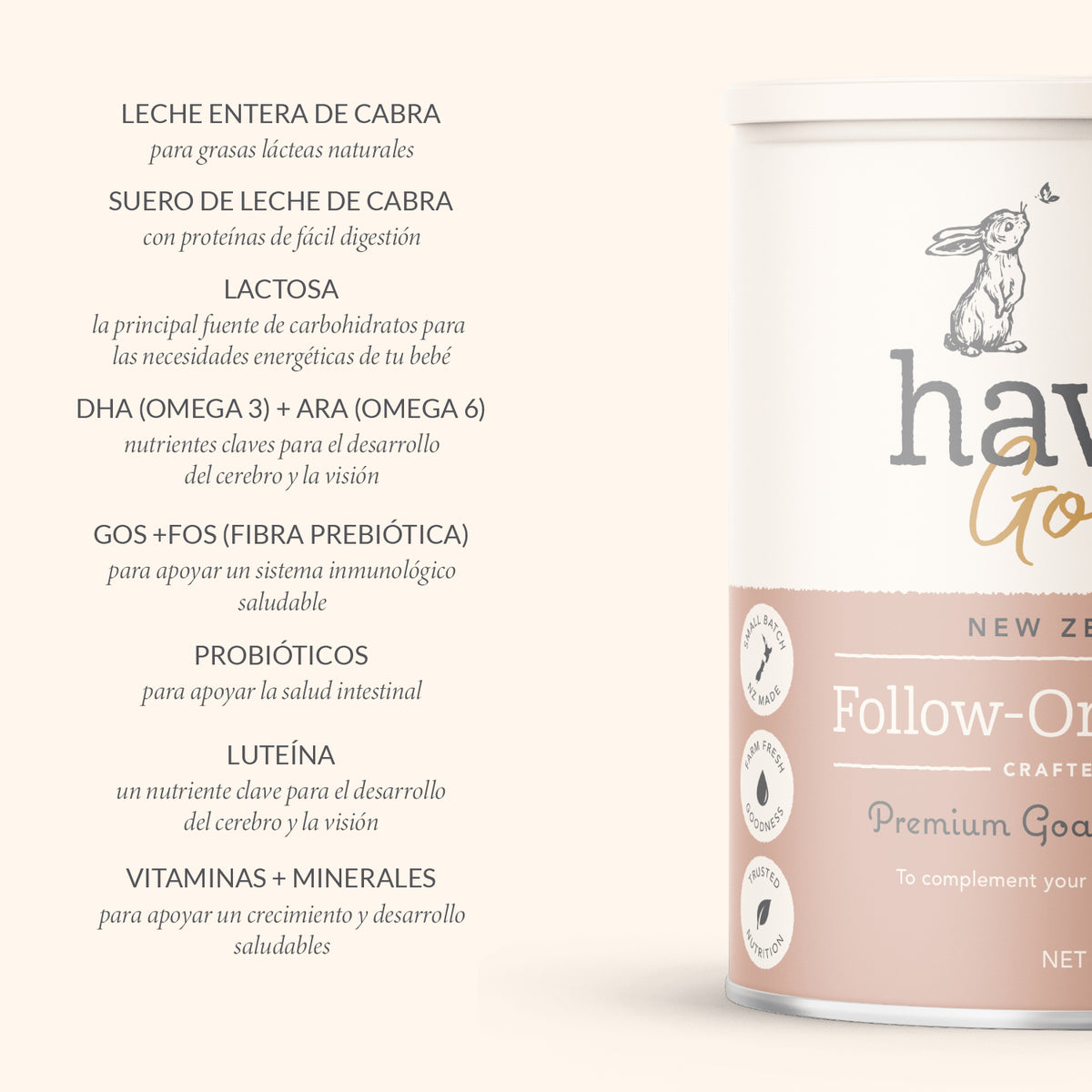Etapa 2 - Fórmula de Continuación a base de Leche de Cabra