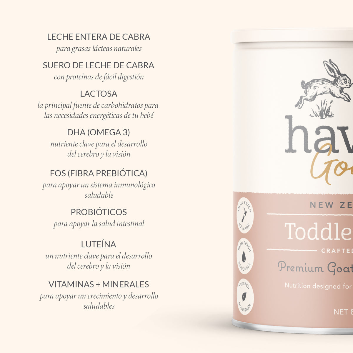 Etapa 3 - Alimento Lácteo de Crecimiento a base de Leche de Cabra